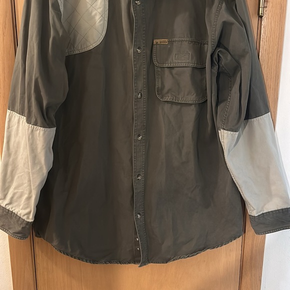 Gander Mountain Guide Series Hunting Button Down Shirt Taupe LT Large Tall - Picture 6 of 11